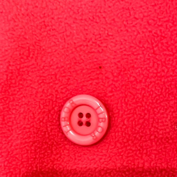 Girls pink fleece jacket size 8 - Picture 6 of 12